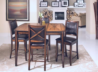 Denver 5-pc. Counter-Height Dining Set | Raymour & Flanigan